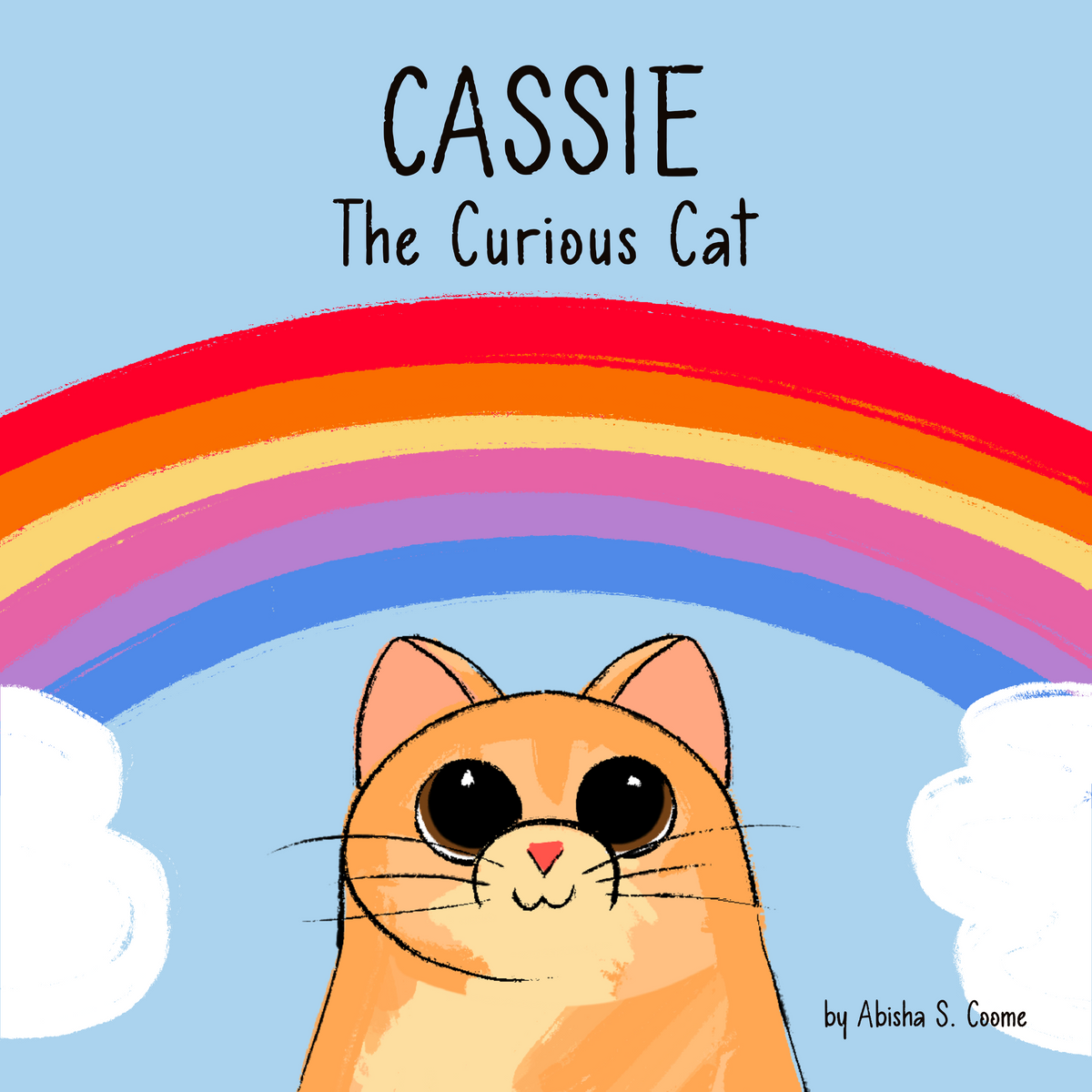 cassie the curious cat book cover